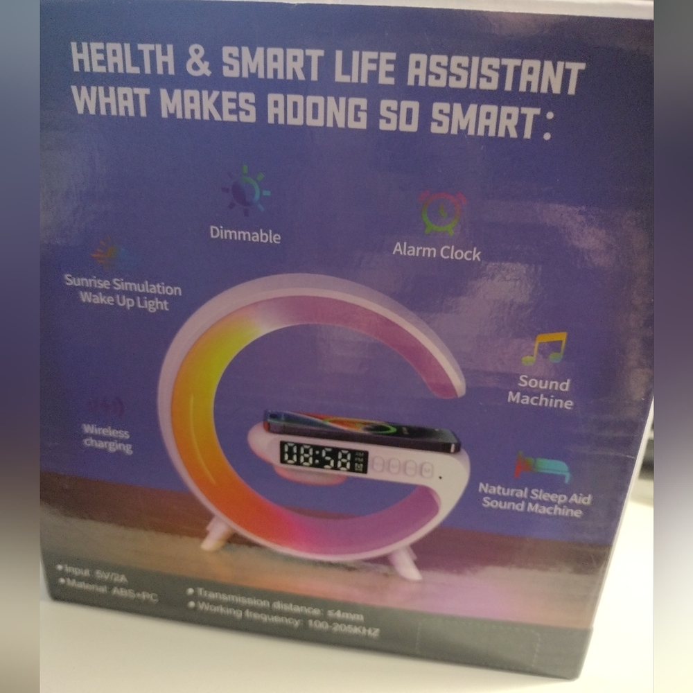 Smart Light Sound Machine with Digital Clock - Picture 2 of 2